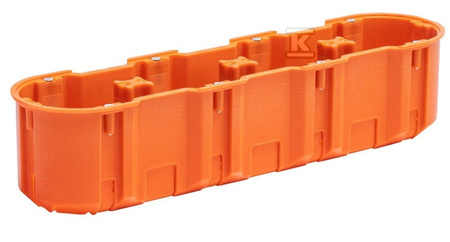 Puszka podtynkowa 4-krotna M4x60DF MultiwallSlim Simet 33414008