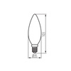 Żarówka LED DUN 6,5W 806lm 3000K E14 Kanlux 23437 