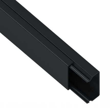 Korytko kablowe czarne 25 x 40mm MKI AKS 112041 2mb=1szt.