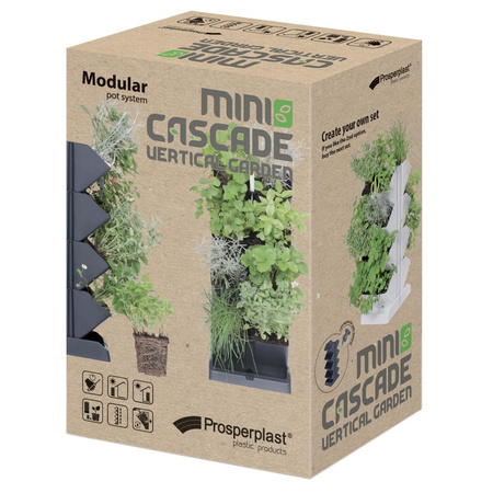 Ogród wertykalny stojący biały MINI CASCADE IO1W200-S449