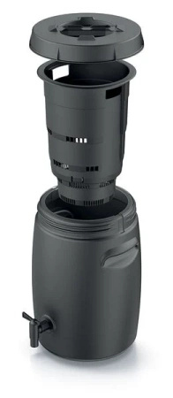 Zbiornik na nawóz ogrodowy czarny COMBIOLIQ IBFT25-S411