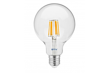 Żarówka LED FILAMENT 8W 880lm 3000K G95 E27 360st LD-G95FLE8-30