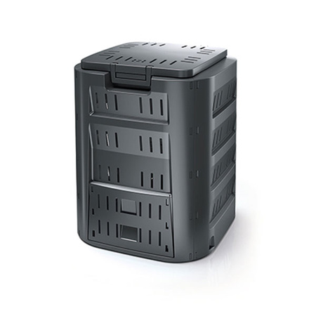 Kompostownik na odpady zielone czarny COMPOGREEN IKL220C-S411