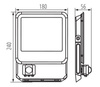 Naświetlacz LED 50W 6000lm 4000K czujnik ruchu Kanlux 33888