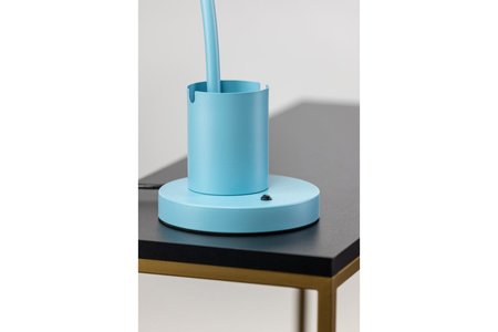 Lampka biurkowa niebieska MOUSE 25W E27 IP20 GTV LB-MOUS-25-DEC
