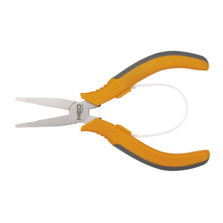 Szczypce precyzyjne płaskie izolowane 130 mm NEO 01-105