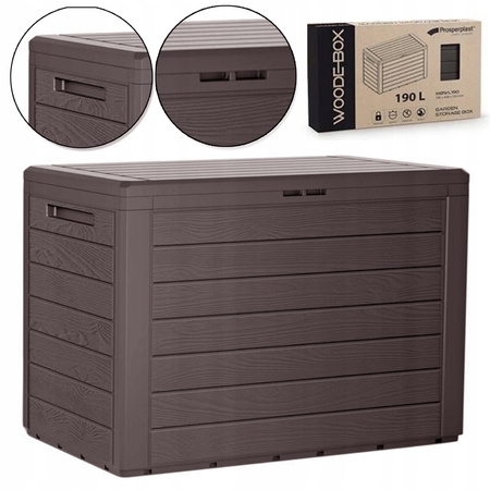 Skrzynia ogrodowa umbra 190 L Boardebox MBBL190-440U
