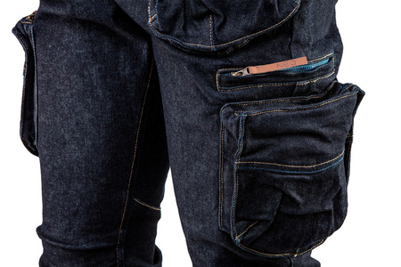 Spodnie robocze DENIM 5-kieszeniowe rozmiar L NEO 81-229-L