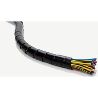 Wąż osłonowy spiralny 20mm czarny GSTB-20 TRYTYT opk=10mb