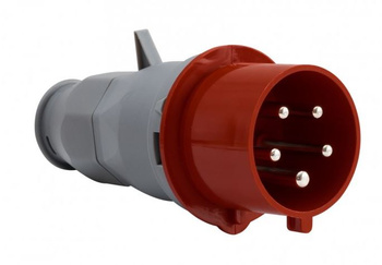 Wtyczka siłowa pezenośna 32A 5p IP44 zwrotnica faz F-elektro F7.0028