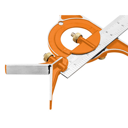 Kątownik wielofunkcyjny aluminiowy 30cm NEO 72-120