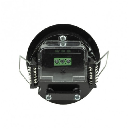 Czujnik ruchu podtynkowy czarny 360st. PIR CP-9C EC20337 ECO