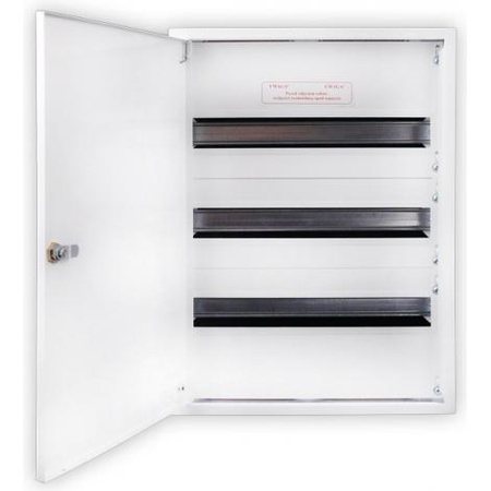 Rozdzielnia modułowa natynkowa biała 3 x 20-mod Kubiak RZ 13NN