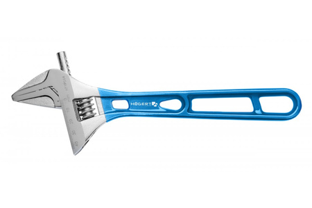 Klucz nastawny 43mm z długą rękojeścią 256mm Hogert HT1P564