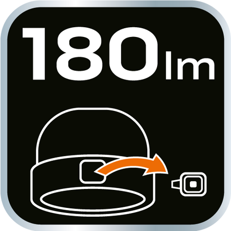 Czapka zimowa z latarką czołówką LED WARM NEO 81-631