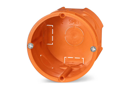 Puszka podtynkowa głęboka 1-krotna 60mm SIMET 33033008