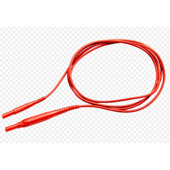 Przewód 2,2m czerwony zakończ. wtykami bananowymi WAPRZ2X2REBB SONEL