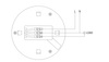 Czujnik ruchu czarny CR-3 1200W 360st IP20 GTV CR-CR3000-10