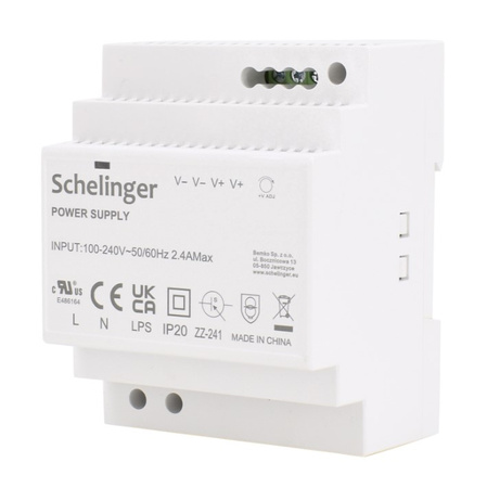 Zasilacz na szynę DIN TH-35 12V DC 85W Bemko A21-LDD085-4P-12V