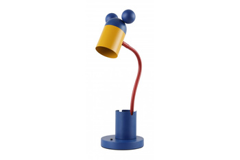 Lampka biurkowa granatowo/żółty MOUSE 25W E27.250V  GTV LB-MOUS-27-DEC