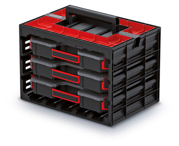 Szafka narzędziowa z 3 organizerami TAGER Kistenberg KTC40306B