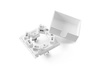 Puszka natynkowa przyłączeniowa do kuchenek 5 x 6mm biała HAD01 Simet 83185006 