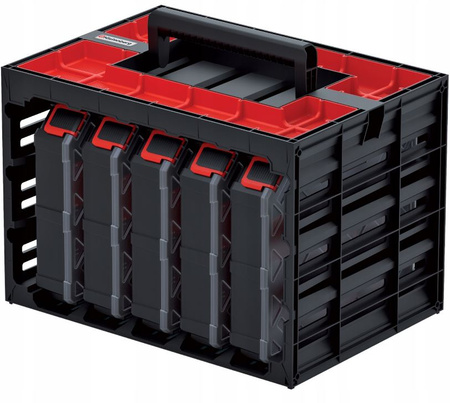 Szafka z 5 organizerami i przegrodami Tager Case Kistemberg KTC30256S-S411
