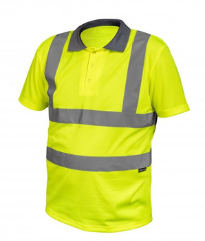 T-shirt ostrzegawczy żółty XXL / 56 ROSSEL HT5K233-2XL Hogert