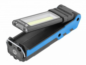 Lampa warsztatowa rozkładana LED 2 x 3W USB Hogert HT1E407