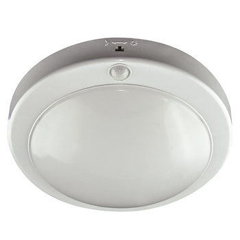 Plafon okrągły biały z czujnikiem ruchu LOPEZ LED S 18W 1600lm 4000K 03594 Strühm