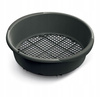 Sito do przesiewania ziemi okrągłe czarne GARDEN SIEVE ISIO370-S411