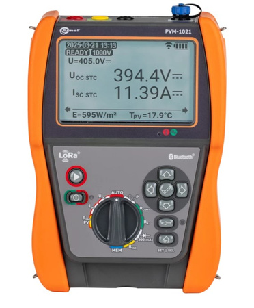 Mierniki instalacji fotowoltaicznych PVM-1021 SONEL WMPLPVM1021