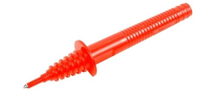 Sonda ostrzowa z gniazdem bananowym czerwona 5kV SONEL WASONREOGB2