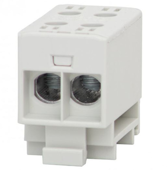 Złączka szynowa 2-torowa 2 x 2 x 35mm2  Al/Cu szara ZU F-Elektro F2.0293
