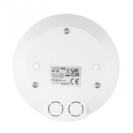 Czujnik ruchu natynkowy biały PIR CP-7B EC20333 ECO