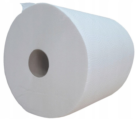 Ręcznik papierowy biały celuloza 300 listków sztuk Kuchcik