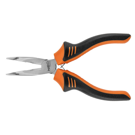 Szczypce wydłużone wygięte izolowane 160mm NEO 01-254