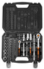 Zestaw kluczy nasadowych 1/2", 1/4"  NEO 10-054 /73 szt/