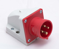 Wtyczka odbiornikowa siłowa stała 16A 4B 400V PCE 514-6