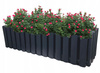 Doniczka balkonowa prostokątna antracytowa BOARDEE FENCYCASE W DDEF600W-S433