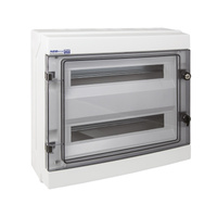 Rozdzielnia natynkowa hermetyczna 2 x 18-mod IP65 RH 36.136