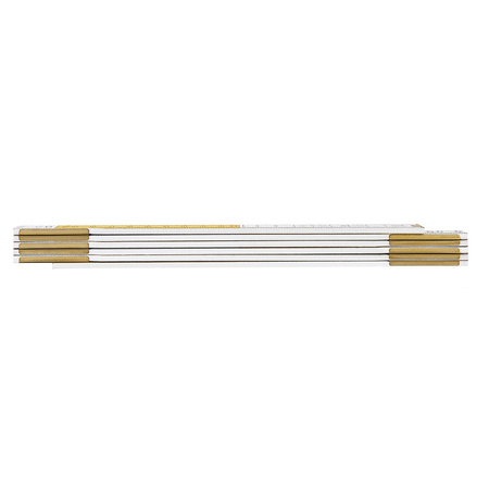 Miara składana drewniana biało-żółta 2 mb NEO 74-020