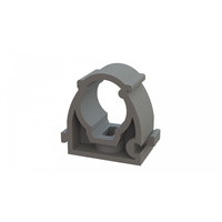 Uchwyt zamykany do rur U-32 szary 111773 AKS