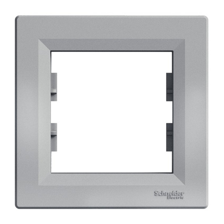 Ramka 1-krotna aluminium Asfora EPH5800161 Schneider