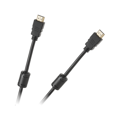 Kabel HDMI-HDMI z filtrami V2,0 czarny 3m Cabletech KPO3703-3