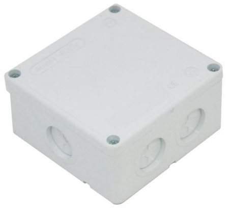 Puszka natynkowa z wkładem biała 5x10mm IP55 TAREL