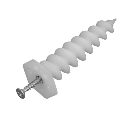 Kołek montażowy do styropianu biały KWM-120 22.118 1opk=4szt. 