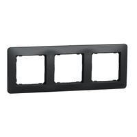 Ramka 3-krotna czarny antracyt Sedna Design SDD314803 Schneider