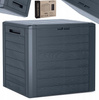 Skrzynia ogrodowa antracytowa 190L WOODEBOX MBWL190-S433