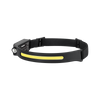 Latarka czołowa opaska akumulatorowa (5W COB+ 3W Led) Lechpol